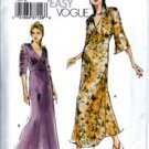 V7793 Vogue Pattern VERY EASY Dress Misses Size 6, 8, 10