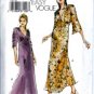 V7793 Vogue Pattern VERY EASY Dress Misses Size 6, 8, 10
