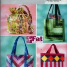 BP175 Butterick Pattern FAT QUARTERS Handbags
