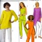 B4554 Butterick Pattern Tunic and Pants Miss Size 8-10-12-14