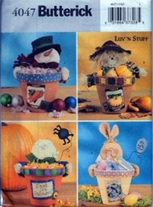 B4047 Butterick Pattern LUV N STUFF Pot Pals
