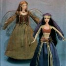 S4696 Simplicity Pattern 11 1/2" Doll Fashion Doll Makeover and Clothes
