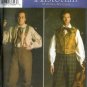 S5035 Simplicity Pattern HISTORIAN Costumes by MARTHA McCAIN Mens Size BB 46, 48, 50, 52