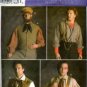 S5037  Pattern HISTORIAN Costumes by MARTHA McCAIN Mens Size BB 46, 48, 50, 52