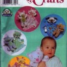 S5514 Simplicity Pattern STUFFED ANIMALS and BLANKETS by CARLA REISS