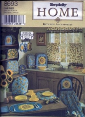 S8693 Simplicity Pattern Kitchen Accessories by SHIRLEY BOTSFORD Design  OOP