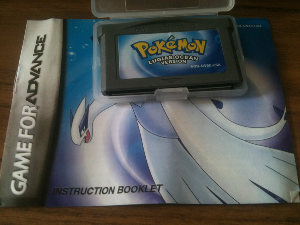 COMPLETO!! Pokémon Lugia Ocean para Gba 