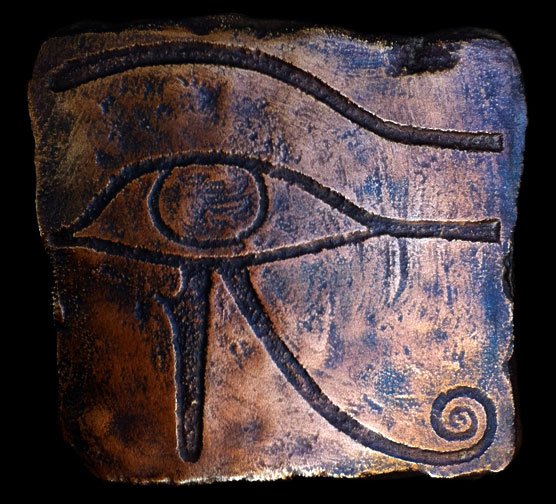 Eye of Amon Ra Egyptian Relief plaque