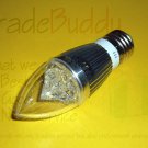 5x New High Quality E27 Warm White 6 W LED Candle Light Bulb 110 V or 220 V CE RoHS