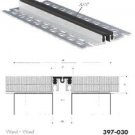 Profile de dilatare pentru perete si tavan din metal si Nitriflex 397