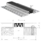 Profile de dilatare pentru pardoseli din metal, nitriflex si otel inoxidabil/alama 445/e + m