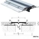Profil de dilatare impermeabil - Metal si Nitriflex 500/Na