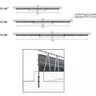Profile hidroizolante interne armatura extrudata, ochiuri fixare
