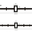 Combinatie de profile hidroizolante (KDB) cu furtun LP GLT integrat