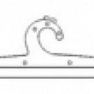 Maner dublu de agatat - HM28 - 53