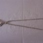 Unique silver box chain with dimond pendant