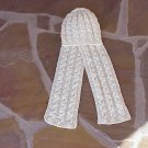 Cable Scarf and Hat Pattern