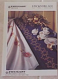 Zweigart Leaflet #2468 -- Cross Stitch Table Borders
