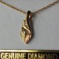 Landstrom's Black Hills Gold Necklace with Diamond