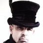 Man's Black hat Mr Raven Gothic Victorian steampunk Mad Hatter top hat