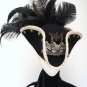 Captain Tiberius Steampunk Neo Medieval  cockade Tricorn