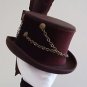 Victorian steampunk riding top hat Mr Wolf Gevaudan