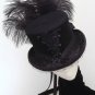 Gothic Neo Victorian corset top hat