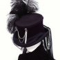 The Lady Gailen Gothic corset Riding top hat