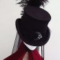 Steampunk neo Victorian Riding top hat Bella