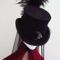 Steampunk neo Victorian Riding top hat Bella