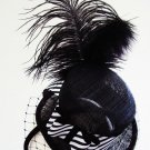 Little black & white sweet Lolita hat