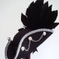 Sea Lord Nephan Steampunk Silver trim Tricorn Hat