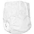 Mommy's Touch, EZ Clean Cloth Diaper - White