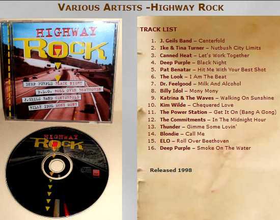 Highway Rock (CD)