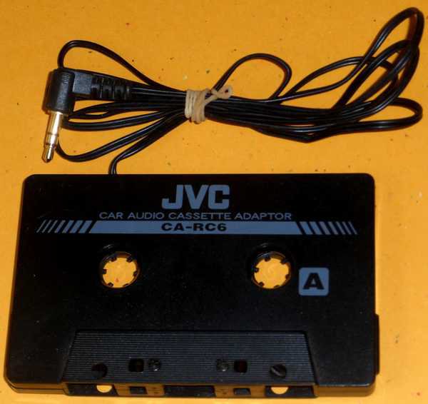 JVC CARC6 Car Music Audio Cassette Tape Adapter Converter