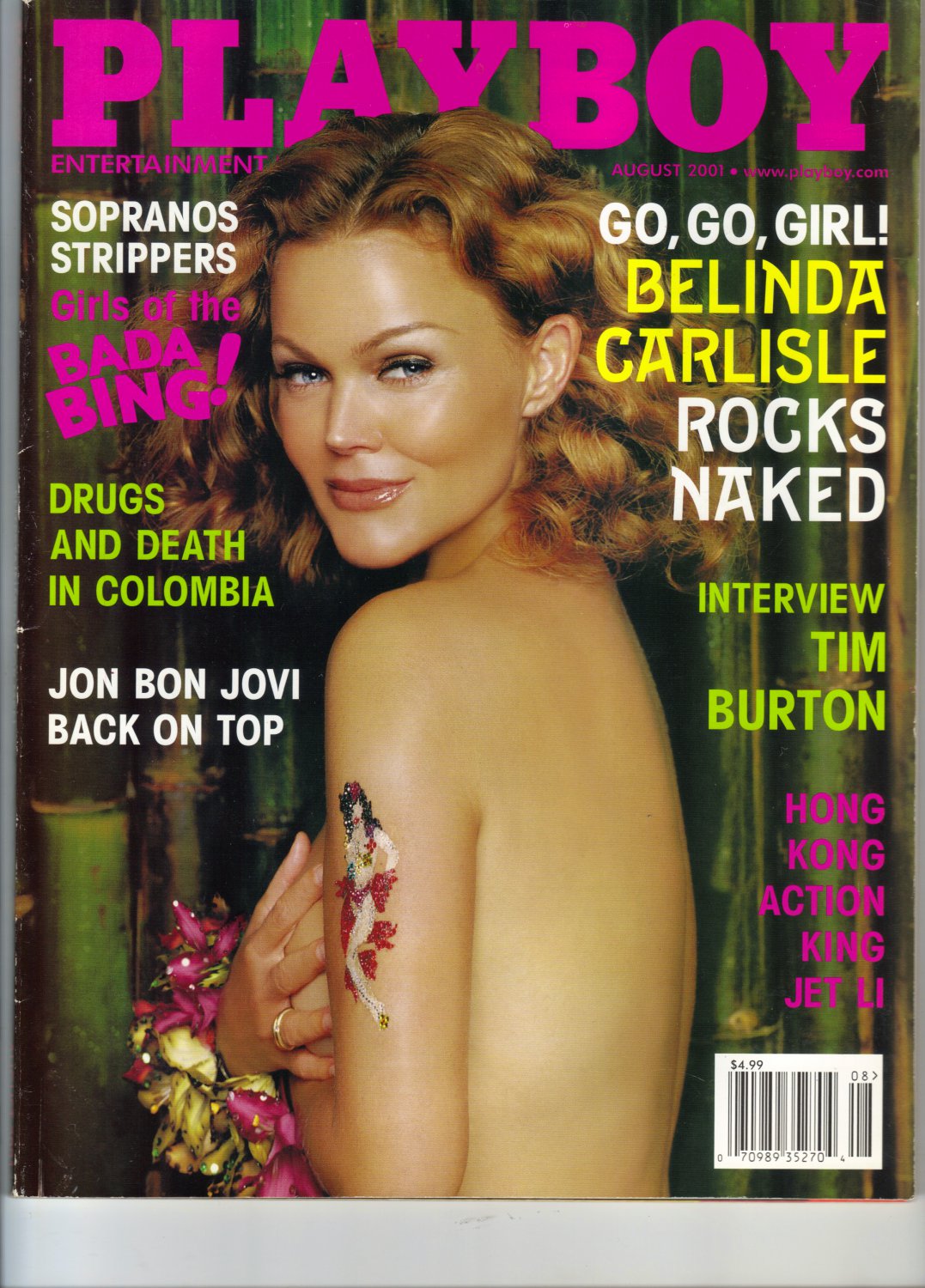 Playboy-August 2001-Belinda Carlisle.