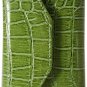 New Arrival! Crocodile Print Cell Phone Wallet/Wristlet-Lime Green!
