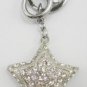 Celestial Star Key Chain with Sparkly Bling Rhinestones Beautiful Bling Glamour
