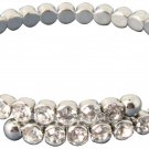 Clear Rhinestone Bangle