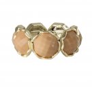 Brown Stretch Cuff Bracelet