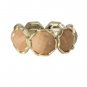 Brown Stretch Cuff Bracelet
