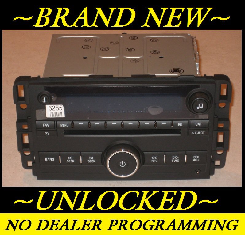 NEW~ UNLOCKED~OEM 2006-09 CHEVY MONTE CARLO CD Radio 3.5mm Aux/Ipod