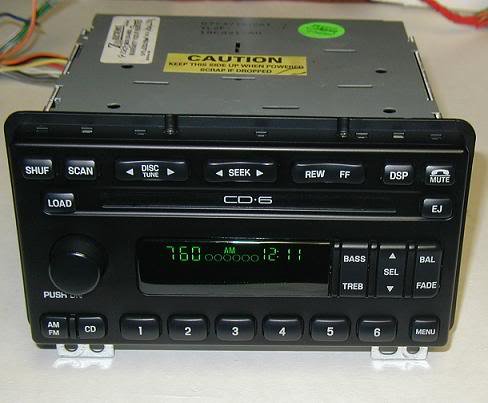 Ford in dash 6 disc cd changer