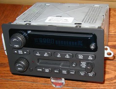 2003-07 GM CHEVY TAHOE SILVERADO CLASSIC S10 CD CASSETTE TAPE PLAYER RADIO SSR