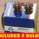 QTY: 2 NEW OEM ACDELCO PONTIAC DELCO Radio DISPLAY LIGHT BULB LAMP RADIO CD GM