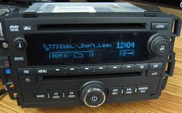 UNLOCKED 2007-2013 GM CHEVY TAHOE YUKON SILVERADO GMC SIERRA DVD RADIO CD MP3