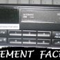 NEW REPLACEMENT FORD MUSTANG RANGER EXPLORER TAPE RADIO FACEPLATE CASSETTE
