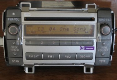 BRAND NEW UNLOCKED-PLUG & PLAY 2009-2010 TOYOTA Matrix MP3 WMA CD Radio 11819