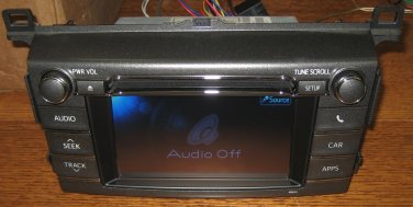 OEM TOYOTA TOUCHSCREEN SAT CD RADIO BLUETOOTH NAV NAVIGATION? RAV4 ? 2011-2012