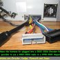 Chrysler Jeep Dodge Radio wiring harness adapter old to new 7-22pin+CD cngr adap